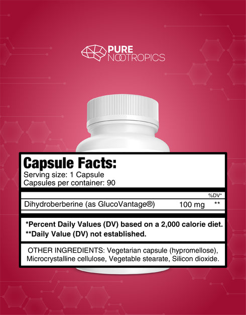 Dihydroberberine (GlucoVantage®) Capsules