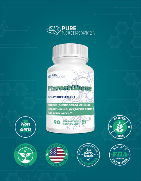 Pterostilbene Capsules or Powder