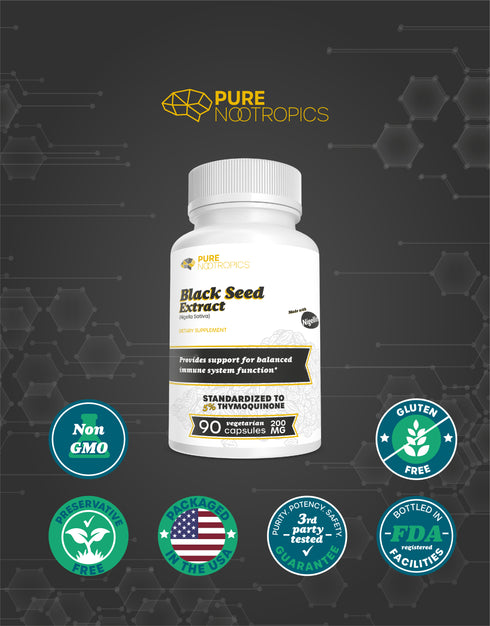 Nigellin® (Nigella sativa) Black Seed Oil Extract Capsules