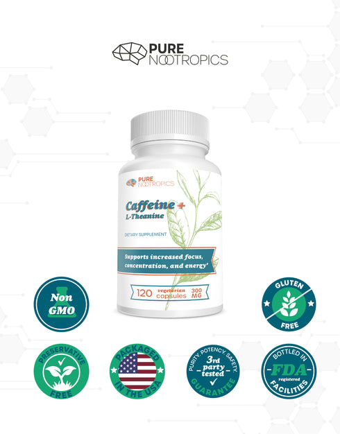 Caffeine + L-theanine