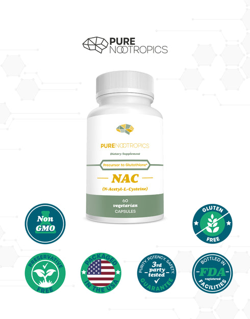 N-Acetyl L-Cysteine (NAC) Capsules or Powder