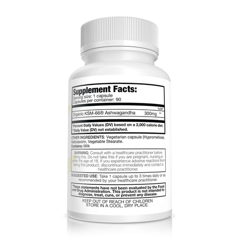 KSM-66® Ashwagandha Powder & Capsules