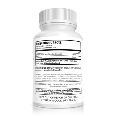 Caffeine + L-theanine