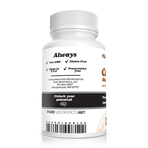 Cordyceps Militaris Mushroom Powder & Capsules