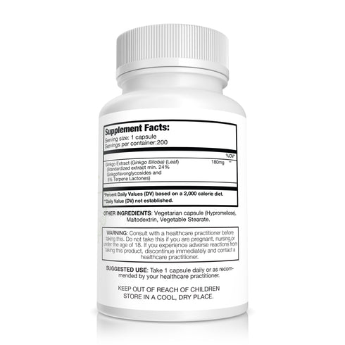 Ginkgo Biloba Capsules