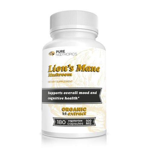 Lion's Mane Mushroom Powder or Capsules