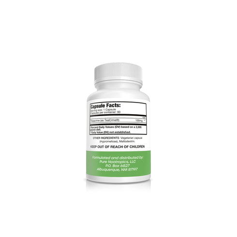 Theacrine (TeaCrine®) Capsules or Powder