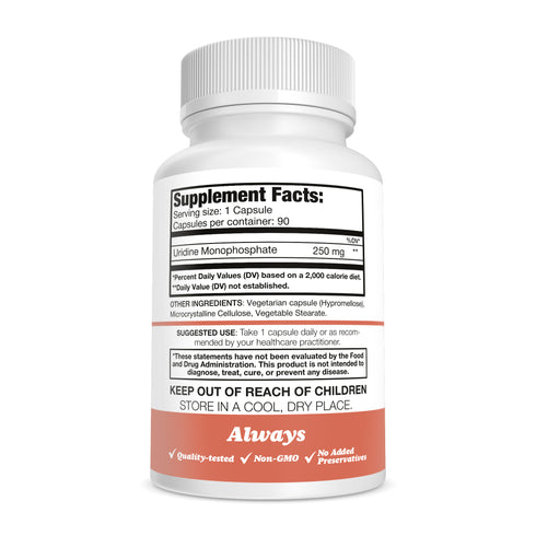 Uridine Monophosphate Capsules or Powder