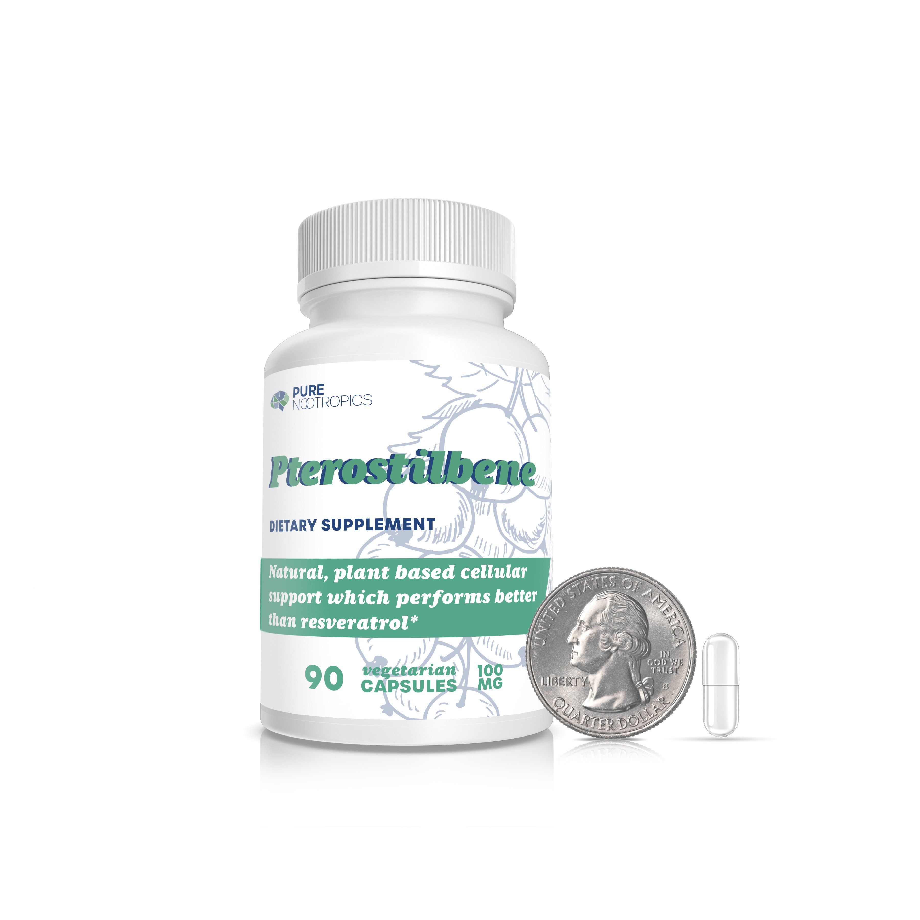 Pure Nootropics Glutathione (500mg) Capsules or Powder